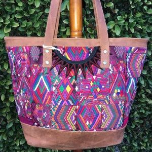 Nena and Co Cadiz Tote Bag One of a kind Pink BNWT